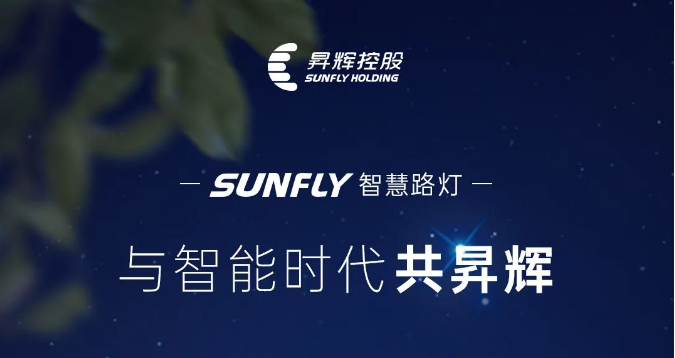 SUNFLY智慧路燈丨與智能時代共昇輝